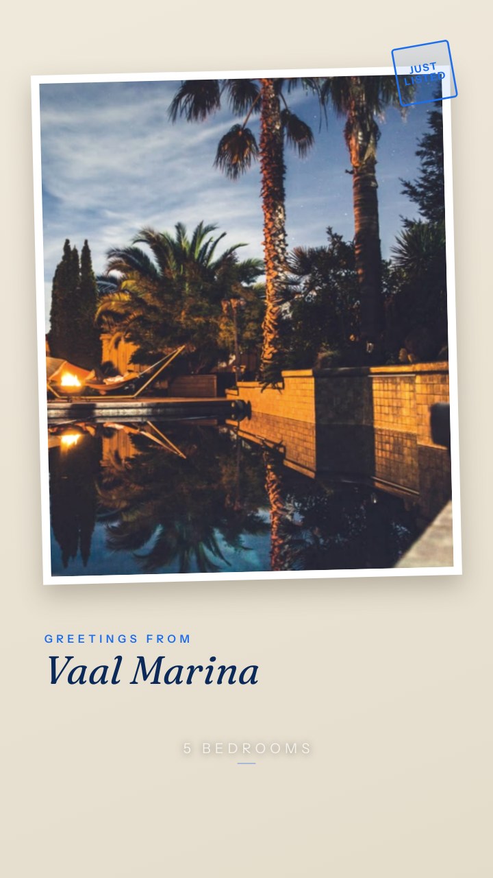 Postcard — Like a postcard from the suburb.